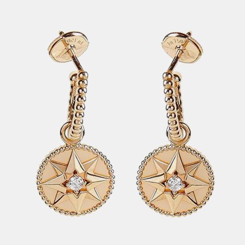 K Rose and Diamond Rose Des Vents Earrings - Dior - Modalova