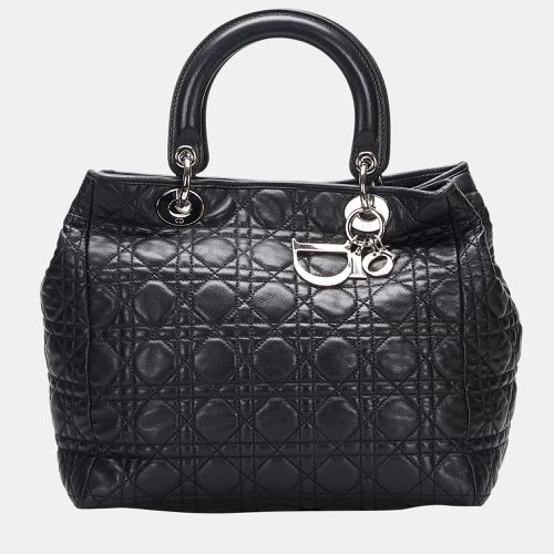 Dior Black Large Soft Lady Dior - Dior - Modalova