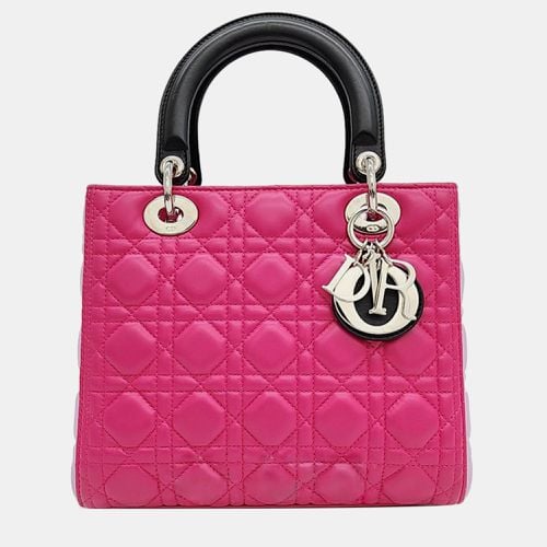 Leather Medium ever Top Handle Bag - Dior - Modalova