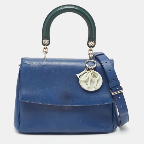 Green Leather Small Be Flap Top Handle Bag - Dior - Modalova