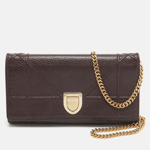 Leather ama Wallet on Chain - Dior - Modalova