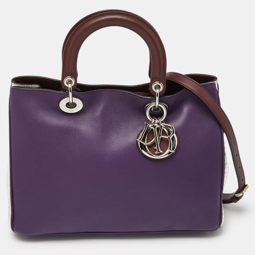 Leather and Python Medium issimo Shopper Tote - Dior - Modalova