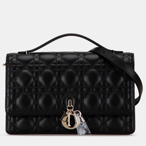 Lambskin Cannage My Top Handle Bag - Dior - Modalova