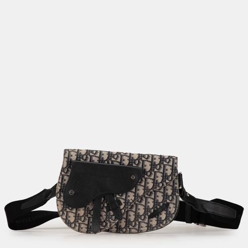 Dior Oblique Saddle Messenger Pouch - Dior - Modalova