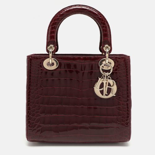 Alligator Medium Lady Tote - Dior - Modalova