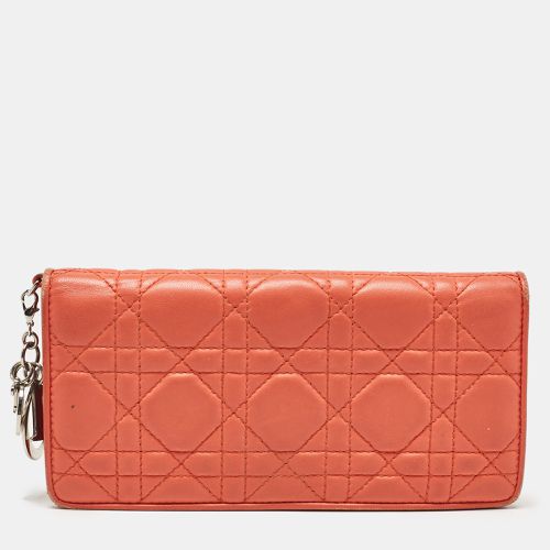 Cannage Leather Lady Bifold Wallet - Dior - Modalova