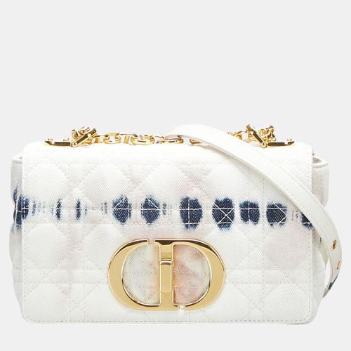 Dior White Small Tie Dye Denim Caro - Dior - Modalova