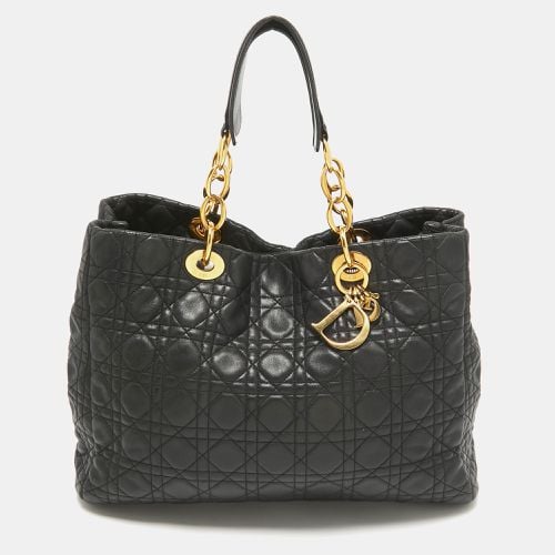 Cannage Leather Soft Lady Shoulder Bag - Dior - Modalova