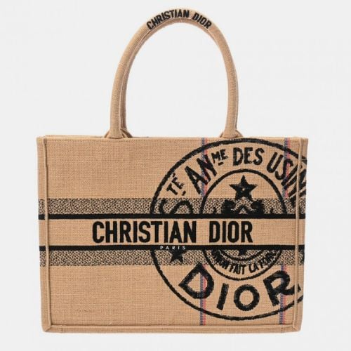 Canvas Book Tote Medium Handbag - Dior - Modalova