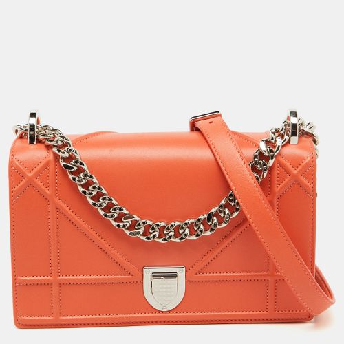 Coral Leather Small ama Shoulder Bag - Dior - Modalova