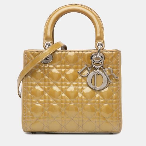 Medium Patent Cannage Lady - Dior - Modalova