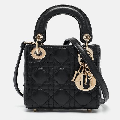 Cannage Leather Micro Lady Tote - Dior - Modalova