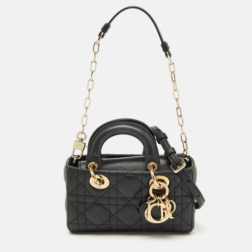 Cannage Leather Micro Lady D-Joy Bag - Dior - Modalova