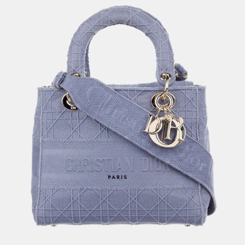 Canvas Medium Lady D-Lite Tote Bag - Dior - Modalova