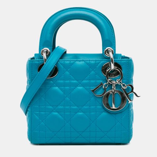 Mini Lambskin Cannage Lady Tote Bag - Dior - Modalova