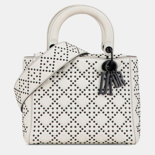 Medium Calfskin Studded Lady - Dior - Modalova