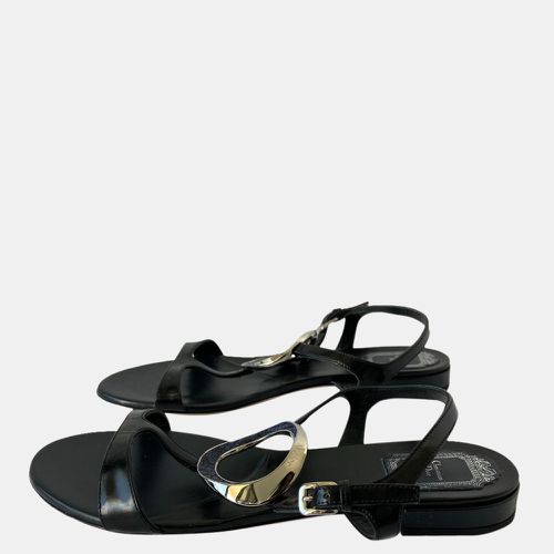 Leather Python Sandals EU 39 - Dior - Modalova