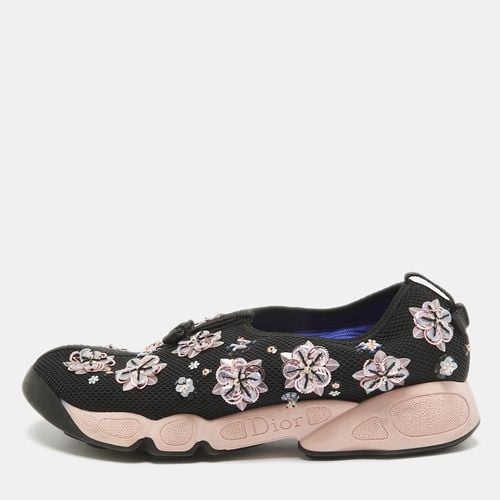 Mesh Crystal Embellished Fusion Slip On Sneakers Size 38 - Dior - Modalova