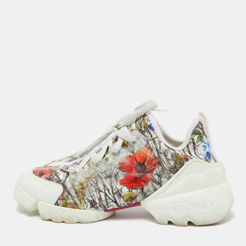 Printed Fabric and Rubber D-Connect Sneakers Size 38.5 - Dior - Modalova