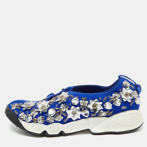 Mesh Embellished Fusion Slip On Sneakers Size 35 - Dior - Modalova