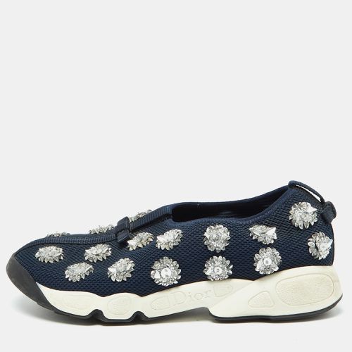 Mesh Fusion Embellished Slip On Sneakers Size 39 - Dior - Modalova