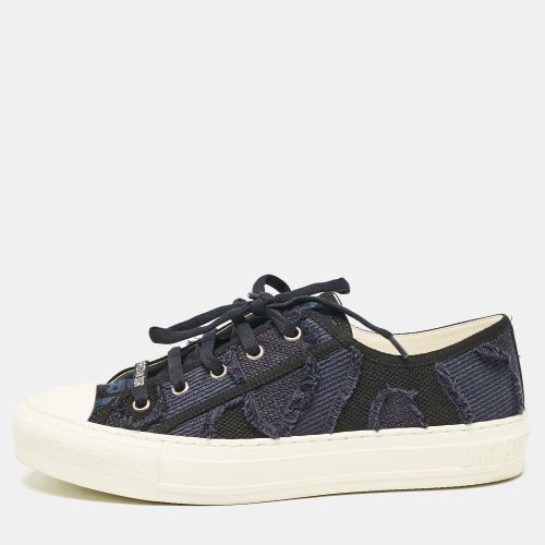 Blue Canvas and Rubber Walk'n' Low Top Sneakers Size 39 - Dior - Modalova