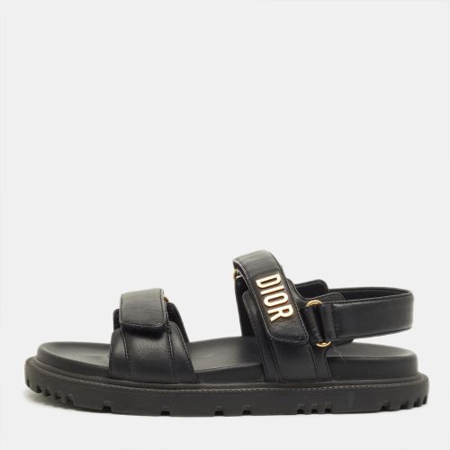 Leather Act Slingback Sandals Size 39.5 - Dior - Modalova