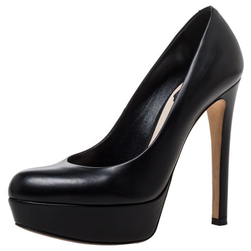 Leather Platform Pumps Size 36 - Dior - Modalova