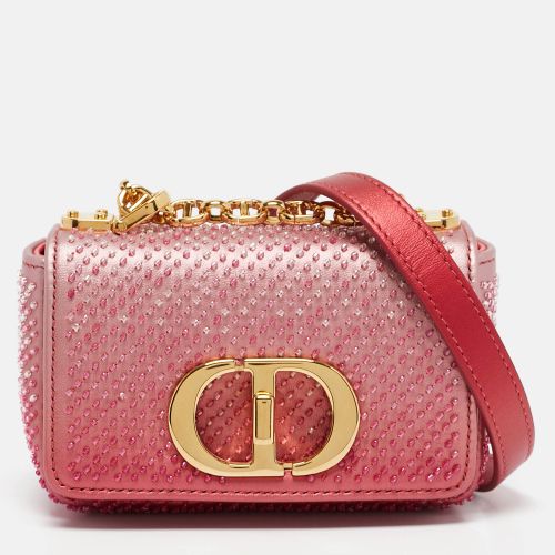 Ombre Leather Beaded Caro Crossbody Bag - Dior - Modalova