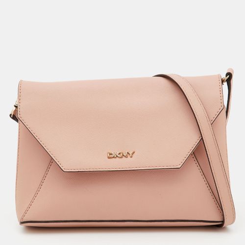 Leather Flap Crossbody Bag - Dkny - Modalova