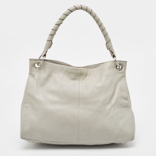 DKNY Grey Leather Charm Hobo - Dkny - Modalova