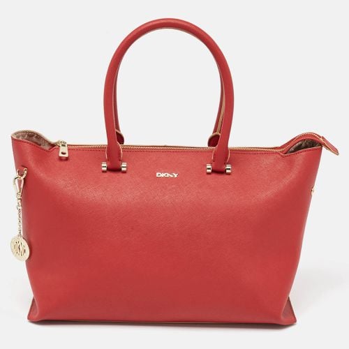 Leather Bryant Park Top Zip Tote - Dkny - Modalova