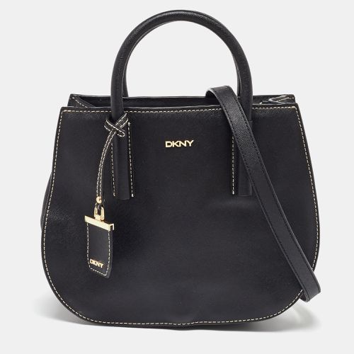 DKNY Black Saffiano Leather Tote - Dkny - Modalova