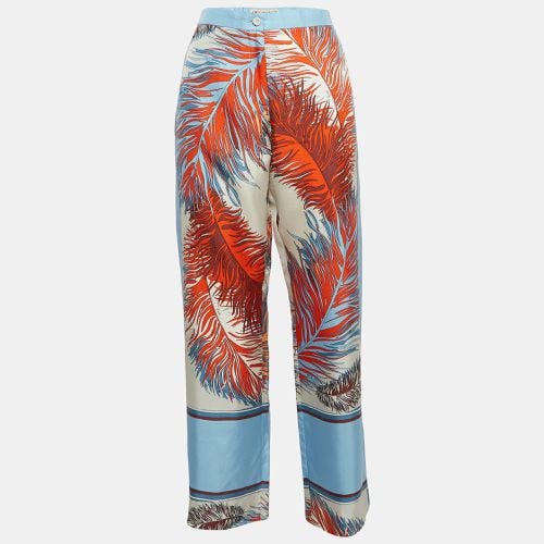 Printed Silk Wide Leg Pants M - Emilio Pucci - Modalova