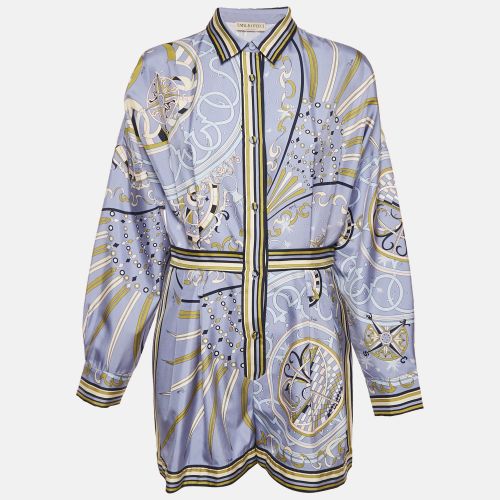 Printed Satin Silk Playsuit M - Emilio Pucci - Modalova