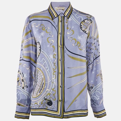 Printed Silk Long Sleeve Shirt M - Emilio Pucci - Modalova