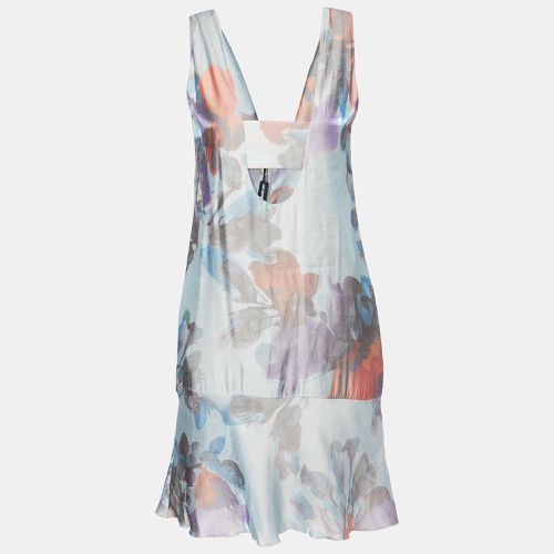 Printed Sleeveless Mini Dress S - Emporio Armani - Modalova