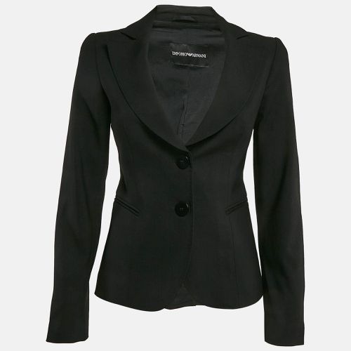 Wool Blend Tailored Blazer S - Emporio Armani - Modalova