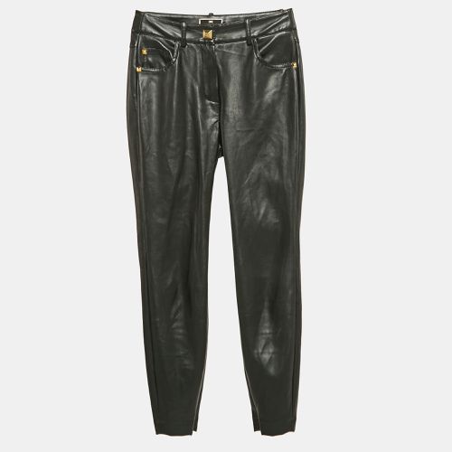 Faux Leather Stud Detail Trousers S - Elisabetta Franchi - Modalova