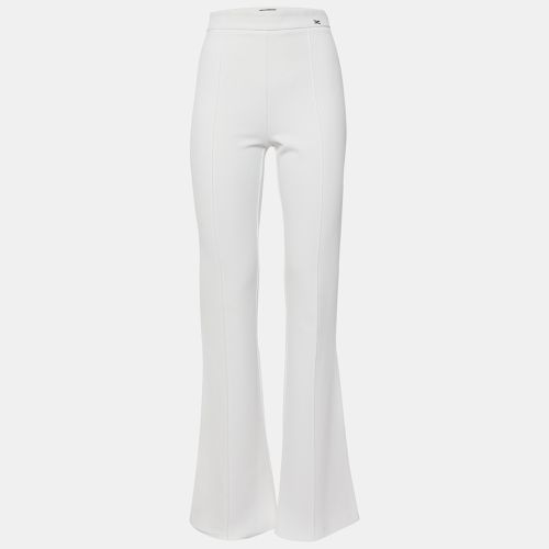 Crepe Wide-Leg Pants M - Elisabetta Franchi - Modalova