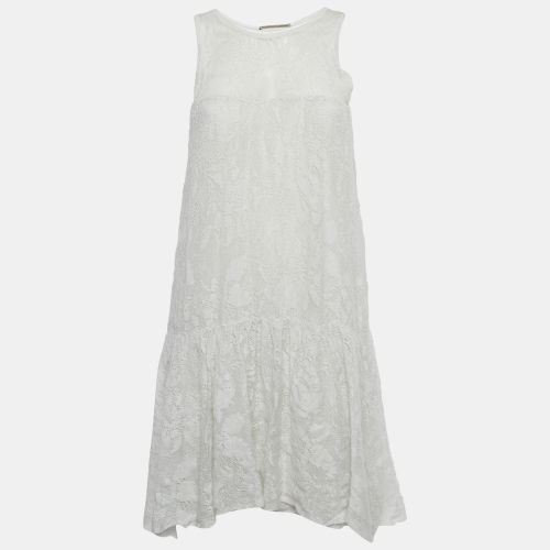 Lace Sleeveless Mini Dress S - Ermanno Scervino - Modalova
