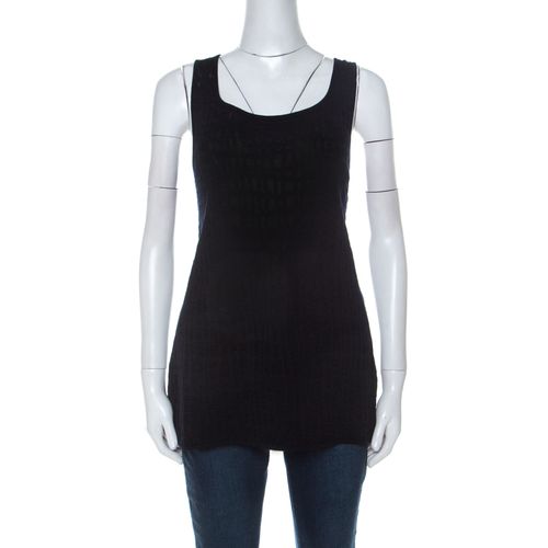 Perforated Knit Wool Tank Top L - Escada - Modalova