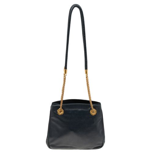 Escada Black Leather Chain Tote - Escada - Modalova