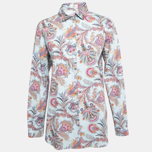 Printed Cotton Full Sleeve Shirt L - Etro - Modalova