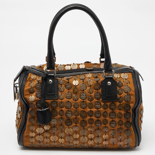 Black Metal Metal Embellished Duffle Bag - Etro - Modalova