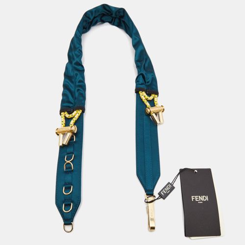 Teal Satin Shoulder Strap - Fendi - Modalova