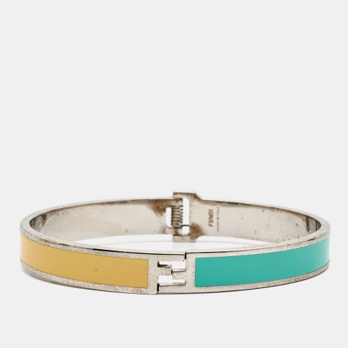 The sta Bicolor Enamel Tone Bracelet - Fendi - Modalova