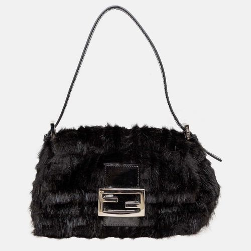 Fendi Monogram Fur Baguette - Fendi - Modalova