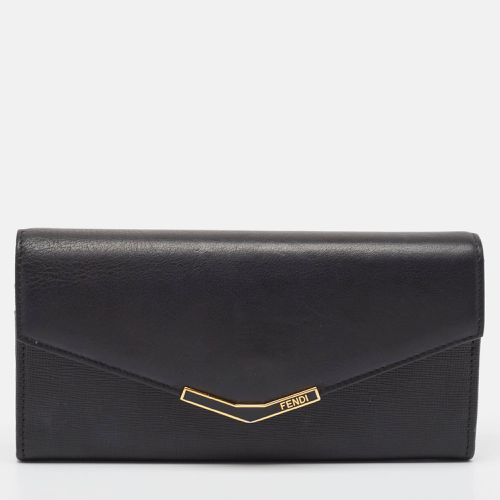 Leather 2Jours Continental Wallet - Fendi - Modalova