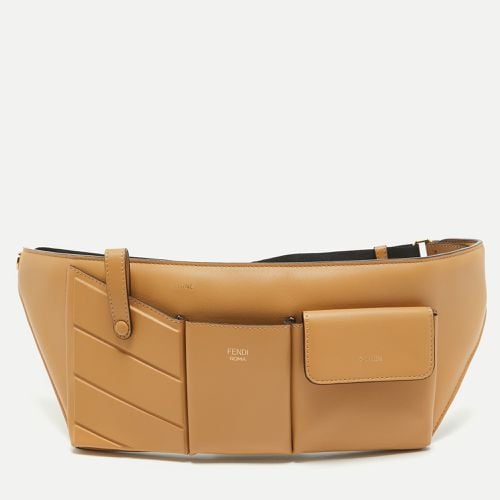 Leather 3 Pockets Organizer Belt Bag - Fendi - Modalova